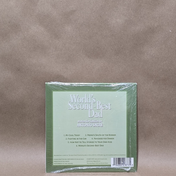 World's Second-Best Dad by Antonio Sacre (CD Audio, 2020, Antonio Sacre) NEW - Picture 6 of 7